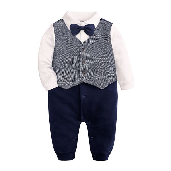 baby tuxedo clothes boys gentleman formal romper suits sets plaid vest infant bowties jumpsuit shirts outfit wedding clothing 210413, Blue
baby tuxedo clothes boys gentleman formal romper suits sets plaid vest infant bowties jumpsuit shirts outfit wedding clothing 210413, Blue