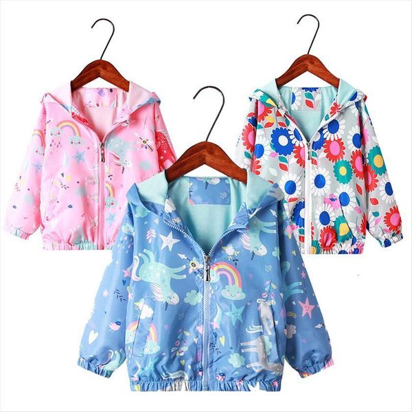 spring jacket for girls coats hooded unicorn rainbow pattern baby clothes outerwear kids windbreaker autumn jackets, Blue;gray
spring jacket for girls coats hooded unicorn rainbow pattern baby clothes outerwear kids windbreaker autumn jackets, Blue;gray