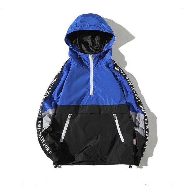 men's jackets windbreaker jacket men spring summer casual sports hip hop streetwear patchwork splice fashion hooded zipper brand, Black;brown
men's jackets windbreaker jacket men spring summer casual sports hip hop streetwear patchwork splice fashion hooded zipper brand, Black;brown