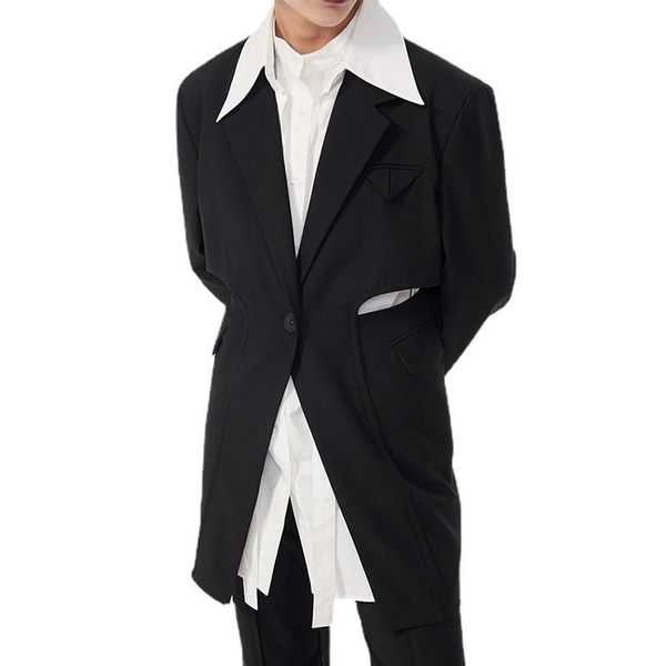 women's suits & blazers black hollow out big size for women elegant lapel long sleeve loose fit and jackets fashion tide spring autumn, White;black
women's suits & blazers black hollow out big size for women elegant lapel long sleeve loose fit and jackets fashion tide spring autumn, White;black