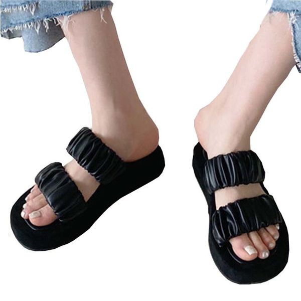 sandals women slipper summer elegant outdoor folds slides ladies heels slip on shoes 7g6e, Black
sandals women slipper summer elegant outdoor folds slides ladies heels slip on shoes 7g6e, Black