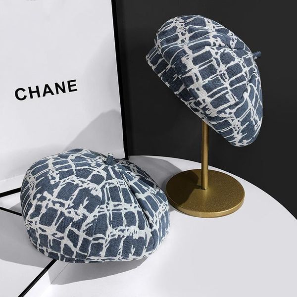 berets beret hats women casual autumn four seasons plaid adjustable rope design painter sboy caps brimless retro korea style, Blue;gray
berets beret hats women casual autumn four seasons plaid adjustable rope design painter sboy caps brimless retro korea style, Blue;gray