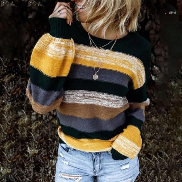 pullover sweaters women fashion loose color contrast comfortable long sleeves sweater patchwork vetement femme#30 women's, White;black
pullover sweaters women fashion loose color contrast comfortable long sleeves sweater patchwork vetement femme#30 women's, White;black
