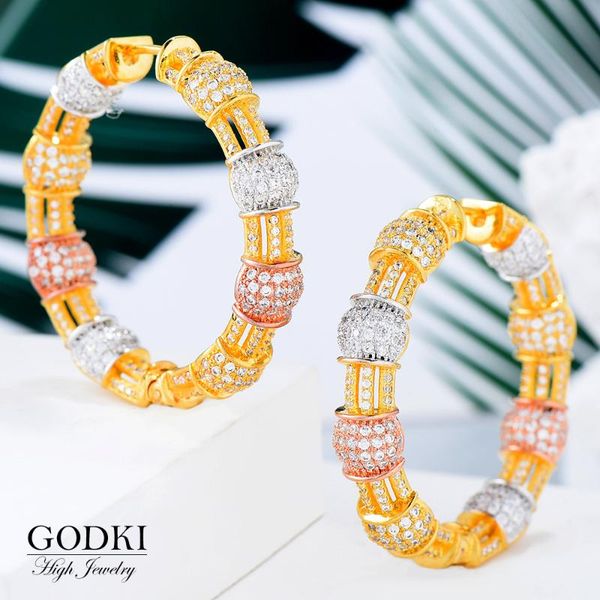 hoop & huggie godki unique bamboo knot cubic zircon super big circle earrings for women fashion jewelry trendy retro round, Golden;silver
hoop & huggie godki unique bamboo knot cubic zircon super big circle earrings for women fashion jewelry trendy retro round, Golden;silver