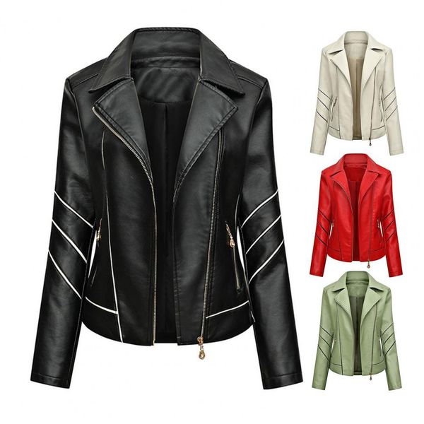 jacket plus size fabulous faux leather jacket women winter windproof slim lady coat for motorcycle riding, Black
jacket plus size fabulous faux leather jacket women winter windproof slim lady coat for motorcycle riding, Black
