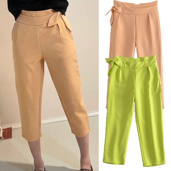 capri 2021 fashion women retro calf length cotton pants line belt decoration streetwear, Black;white
capri 2021 fashion women retro calf length cotton pants line belt decoration streetwear, Black;white
