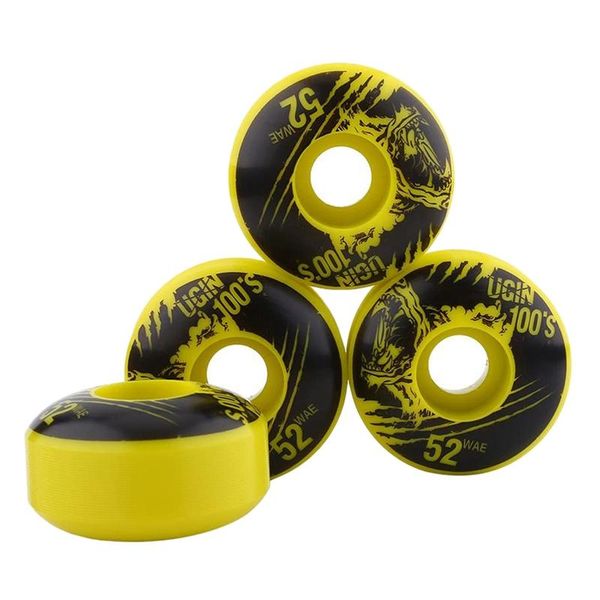 skateboarding ugin 4 pcs/set durable pu longboard skateboard wheels hr100a 52x30mm double rocker
skateboarding ugin 4 pcs/set durable pu longboard skateboard wheels hr100a 52x30mm double rocker