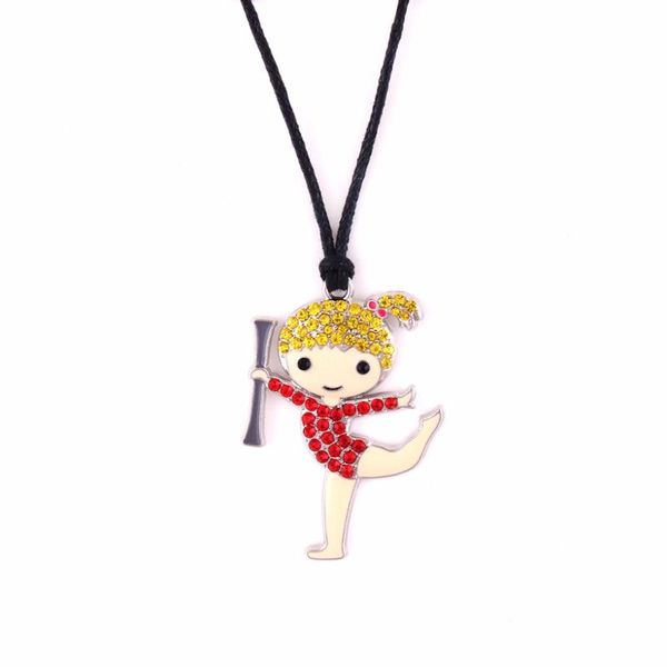 pendant necklaces wholesale black wax rope mixed color crystal cheerleader cheer girl necklace, Silver
pendant necklaces wholesale black wax rope mixed color crystal cheerleader cheer girl necklace, Silver