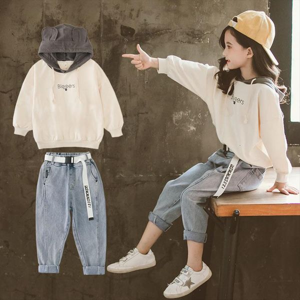 toddler girls clothes spring long sleeve clothing hoodies denim pants jean children suits kids sets 4 12y, White
toddler girls clothes spring long sleeve clothing hoodies denim pants jean children suits kids sets 4 12y, White