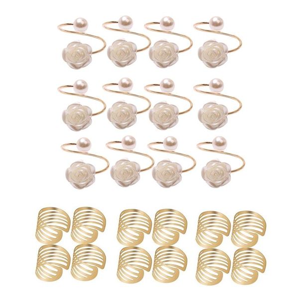 napkin rings 12pcs rings, gold ring, hollow out buckles with wedding pearl rose flower buckle
napkin rings 12pcs rings, gold ring, hollow out buckles with wedding pearl rose flower buckle