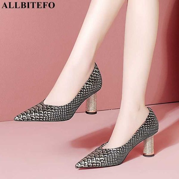allbitefo snake texture genuine leather women high heels fashion club party wedding shoes women heels super high heel shoes 210611, Black
allbitefo snake texture genuine leather women high heels fashion club party wedding shoes women heels super high heel shoes 210611, Black