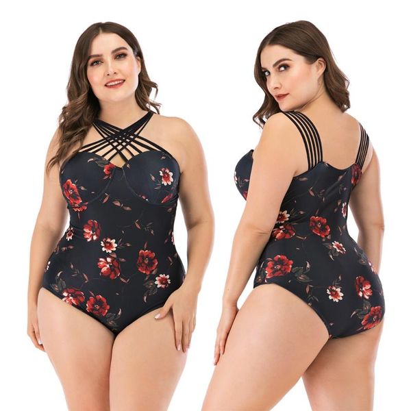 women floral swimsuits cross push up swimwear bandeau plus size one piece high-neck swimming suit one-piece suits
women floral swimsuits cross push up swimwear bandeau plus size one piece high-neck swimming suit one-piece suits
