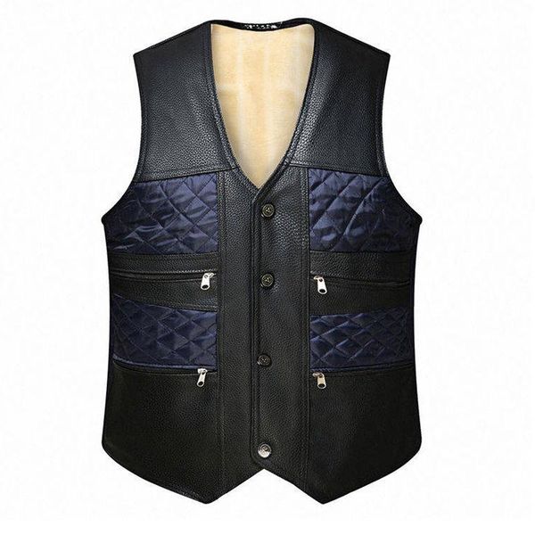 men's vests autumn winter middle-aged elderly men velvet vest loose big size cotton thick warm leather waistcoat sleeveless jacket wool, Black;white
men's vests autumn winter middle-aged elderly men velvet vest loose big size cotton thick warm leather waistcoat sleeveless jacket wool, Black;white