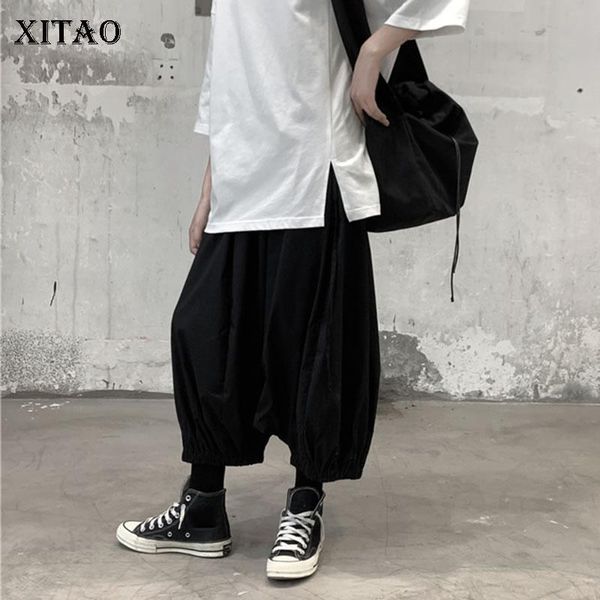 women's pants & capris xitao black pleated cross fashion elastic waist fan casual minority 2021 summer full length dmy4511, Black;white
women's pants & capris xitao black pleated cross fashion elastic waist fan casual minority 2021 summer full length dmy4511, Black;white