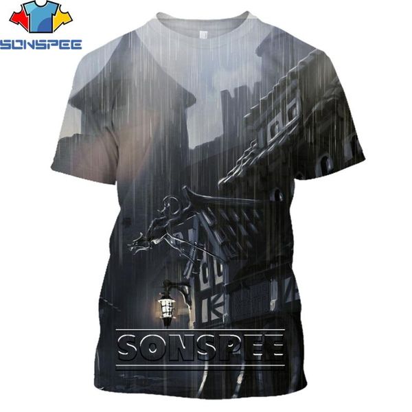men's t-shirts sonspee rain art 3d print fashion casual men tshirt harajuku short sleeve streetwear clothing, White;black
men's t-shirts sonspee rain art 3d print fashion casual men tshirt harajuku short sleeve streetwear clothing, White;black