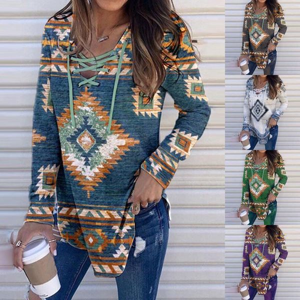 women's hoodies & sweatshirts autumn pullover long sleeved print v neck ethnic style hit color, Black
women's hoodies & sweatshirts autumn pullover long sleeved print v neck ethnic style hit color, Black