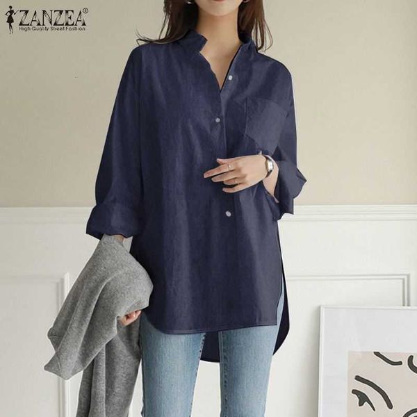 women's blouses & shirts blouses demin blue women female single breasted winter autumn ol casual solid lapel blouse shirt plus n9n4, White
women's blouses & shirts blouses demin blue women female single breasted winter autumn ol casual solid lapel blouse shirt plus n9n4, White
