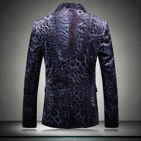 men leopard grade slim fit tuxedo fashion male casual print blazer jacket wedding suit, White;black
men leopard grade slim fit tuxedo fashion male casual print blazer jacket wedding suit, White;black
