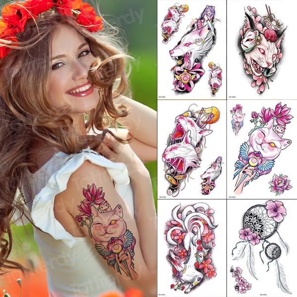 temporary tattoos fashion 6pcs/lot wholesale waterproof arm sleeve tattoo sets cat animals tatoo for woman girls
temporary tattoos fashion 6pcs/lot wholesale waterproof arm sleeve tattoo sets cat animals tatoo for woman girls