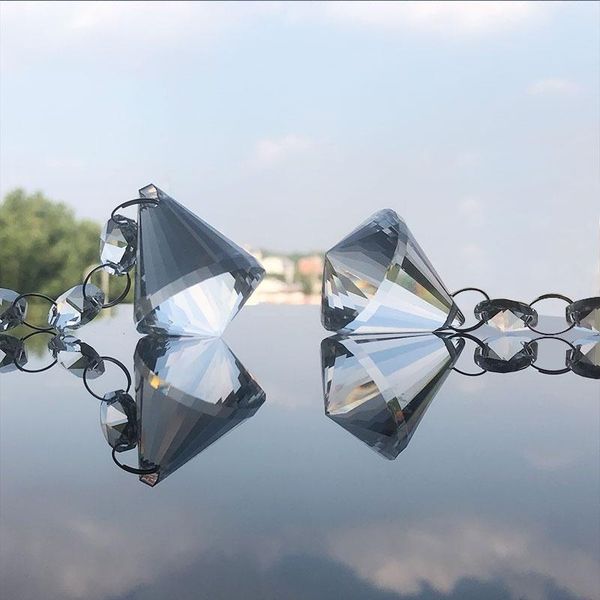 chandelier crystal 1pc clear glass prism string garland suncatcher hanging cone pendant
chandelier crystal 1pc clear glass prism string garland suncatcher hanging cone pendant