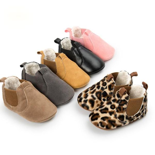 boots warm plush soft non-slip soled winter baby shoes leather ankle for boy girl born toddler first walkers, Black;grey
boots warm plush soft non-slip soled winter baby shoes leather ankle for boy girl born toddler first walkers, Black;grey
