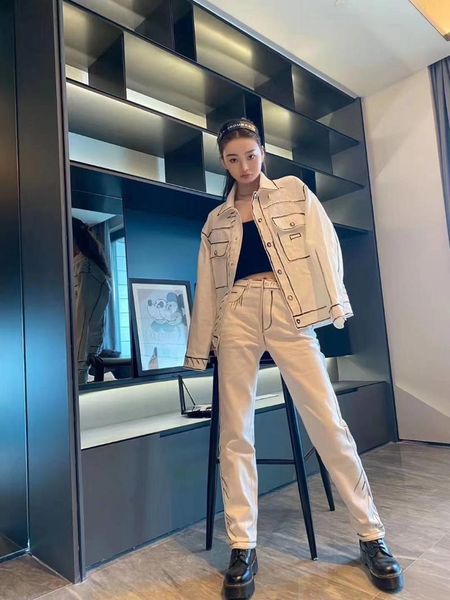 women's jeans women pants hand-painted black and white lines contrast denim 2021 autumn casual slim long trousers, Blue
women's jeans women pants hand-painted black and white lines contrast denim 2021 autumn casual slim long trousers, Blue