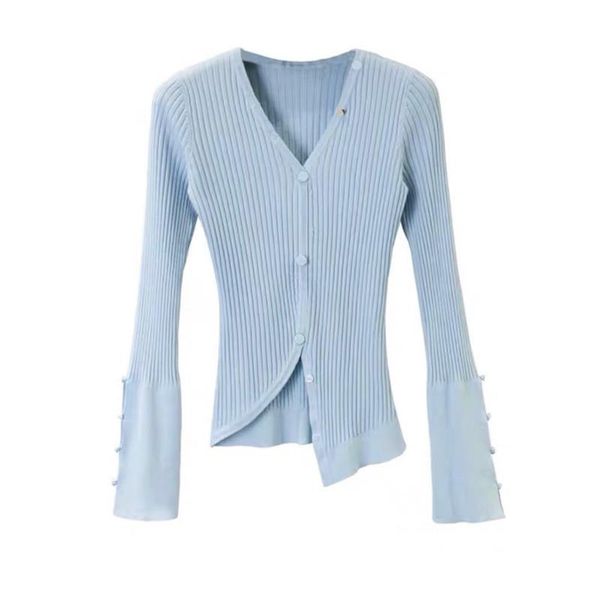 women's t-shirt gvuw women light blue knitting v-neck long sleeve female fashion all match tide spring autumn 2021 arrivals 20d724, White
women's t-shirt gvuw women light blue knitting v-neck long sleeve female fashion all match tide spring autumn 2021 arrivals 20d724, White