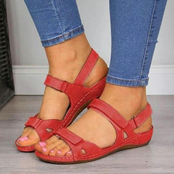 summer women flat sandals open toe comfy soft orthopedic buckle strap non-slip durable beach shoes, Black
summer women flat sandals open toe comfy soft orthopedic buckle strap non-slip durable beach shoes, Black