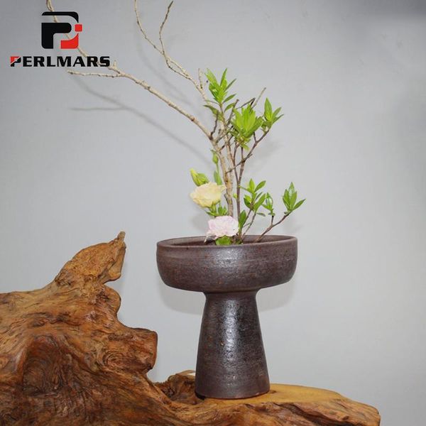 vases zen japanese style flower arrange flowerpot vintage ceramic coarse pottery high feet pot hydroponic bonsai home decor
vases zen japanese style flower arrange flowerpot vintage ceramic coarse pottery high feet pot hydroponic bonsai home decor