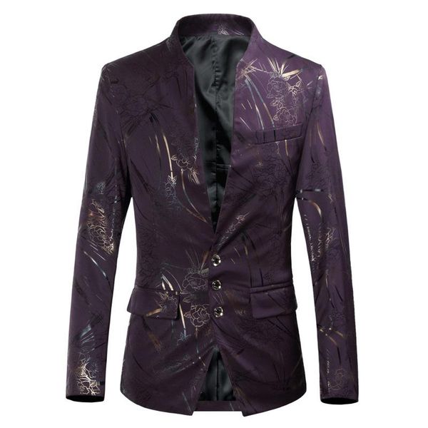 men's suits & blazers m-6xl plus size clothing spring and autumn printing performance coats suit youth male slim stand-up collar blazer, White;black
men's suits & blazers m-6xl plus size clothing spring and autumn printing performance coats suit youth male slim stand-up collar blazer, White;black