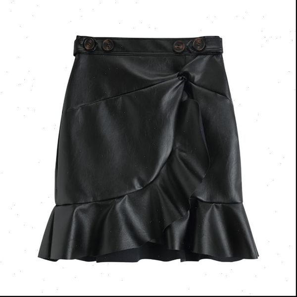 women skirts pu leather high street solid pencil mini empire zipper short skirt black ruffle s0236 drop
women skirts pu leather high street solid pencil mini empire zipper short skirt black ruffle s0236 drop