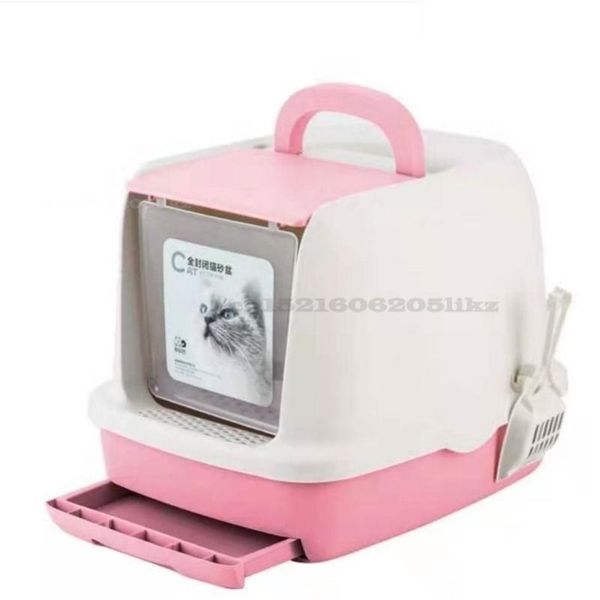 double-layer cat sand basin large drawer reduction bring out splash-proof fully enclosed toilet easy to clean beds & furniture
double-layer cat sand basin large drawer reduction bring out splash-proof fully enclosed toilet easy to clean beds & furniture