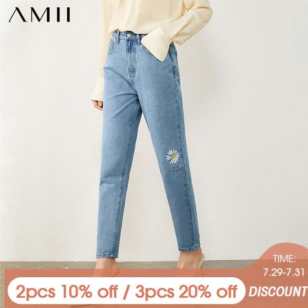 women's jeans amii minimalism autumn fashion women embroidery high waist straight pants ankel-length female 12040686, Blue
women's jeans amii minimalism autumn fashion women embroidery high waist straight pants ankel-length female 12040686, Blue