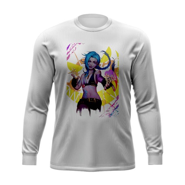 3d printing jinx t-shirt lol arcane cool street style trendy party wear round neck long sleeve long sleeve printed daily top, White;black
3d printing jinx t-shirt lol arcane cool street style trendy party wear round neck long sleeve long sleeve printed daily top, White;black