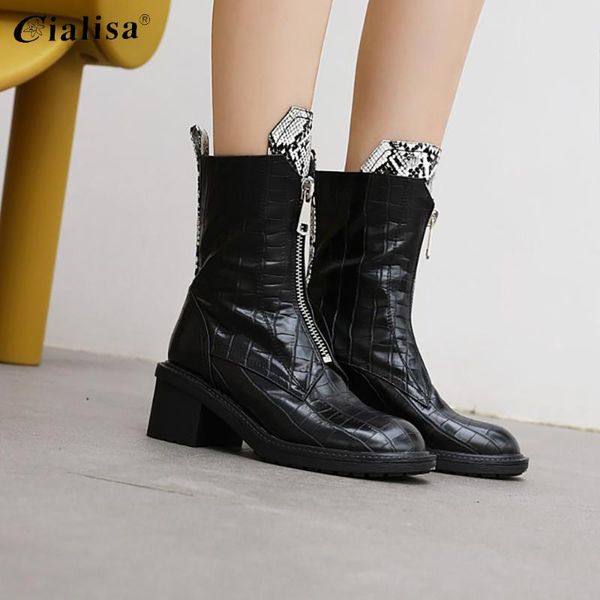 boots cialisa women shoes black pu leather ankle autumn winter zipper round toe fashion high heel motorcycle boot for
boots cialisa women shoes black pu leather ankle autumn winter zipper round toe fashion high heel motorcycle boot for