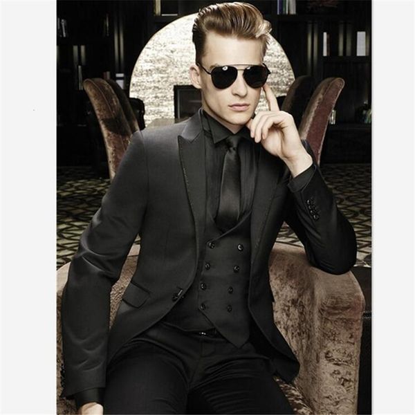 men's suits & blazers classic male tuxedo smolking groom thin suit and culinary evening for man's lapel designs black wedding, White;black
men's suits & blazers classic male tuxedo smolking groom thin suit and culinary evening for man's lapel designs black wedding, White;black