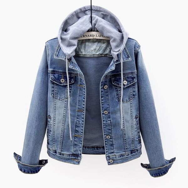 women's jackets elasticity removable hooded denim jacket women big size slim short outerwear spring autumn vintage wash jeans coat fema, Black;brown
women's jackets elasticity removable hooded denim jacket women big size slim short outerwear spring autumn vintage wash jeans coat fema, Black;brown