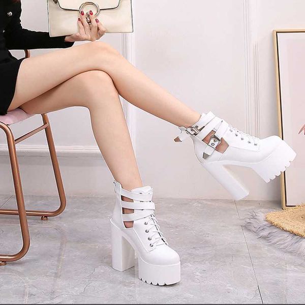dress shoes hollow high-heeled nude boots for women's party metal decoration ultra-high-heeled thick-heeled thick-soled round-toe women, Black
dress shoes hollow high-heeled nude boots for women's party metal decoration ultra-high-heeled thick-heeled thick-soled round-toe women, Black