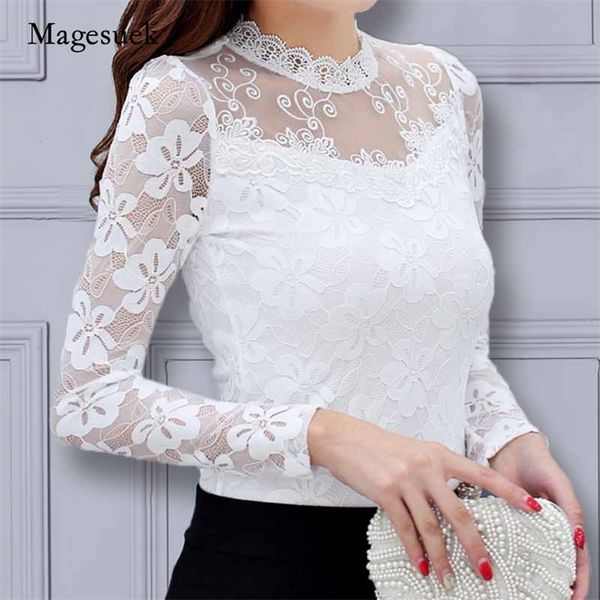 womens lace hollow out stand-up collar blouses long sleeve plus size solid floral shirts blusas mujer de moda 2305 50 210518, White
womens lace hollow out stand-up collar blouses long sleeve plus size solid floral shirts blusas mujer de moda 2305 50 210518, White