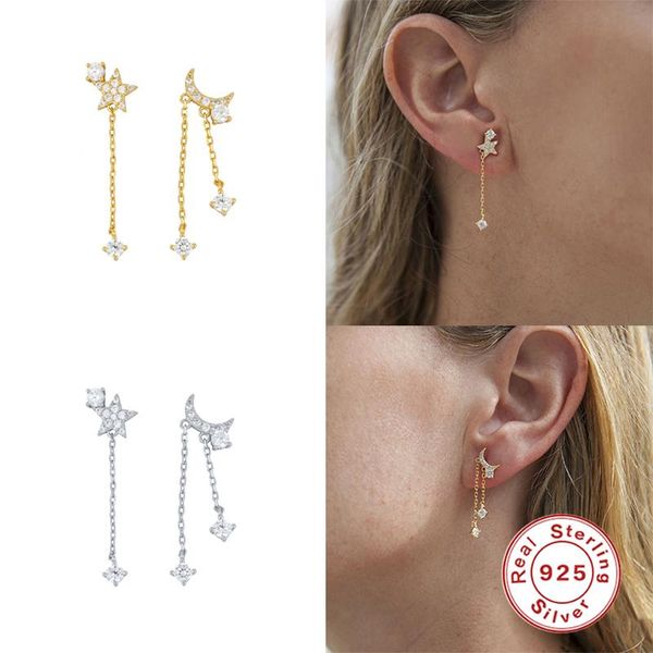 dangle & chandelier gs 925 sterling silver trendy exquisite star moon long tassel drop earrings for women crystal pendant earring jewelry
dangle & chandelier gs 925 sterling silver trendy exquisite star moon long tassel drop earrings for women crystal pendant earring jewelry
