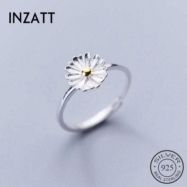 cluster rings inzareal 925 sterling silver flower adjustable ring for fashion woman party minimalist plant fine jewelry cute accessories, Golden;silver
cluster rings inzareal 925 sterling silver flower adjustable ring for fashion woman party minimalist plant fine jewelry cute accessories, Golden;silver