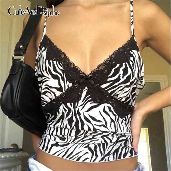 zebra printed lace y2k summer crop patchwork v-neck sleeveless 90s backless bow fashion camis femme cuteandpsycho 210407, White
zebra printed lace y2k summer crop patchwork v-neck sleeveless 90s backless bow fashion camis femme cuteandpsycho 210407, White