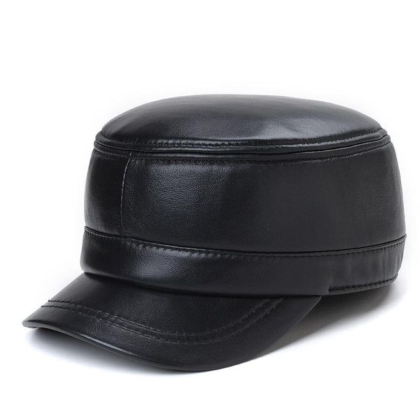 wide brim hats short leather men's sheep skin flat military cap autumn and winter warm casual full seal, Blue;gray
wide brim hats short leather men's sheep skin flat military cap autumn and winter warm casual full seal, Blue;gray