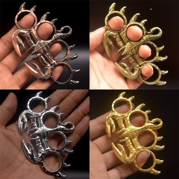 scorpion protective gear knuckle outdoor self defense four fingers knuckles dusters safety life hammer martial art supplies 4 8kg q2
scorpion protective gear knuckle outdoor self defense four fingers knuckles dusters safety life hammer martial art supplies 4 8kg q2