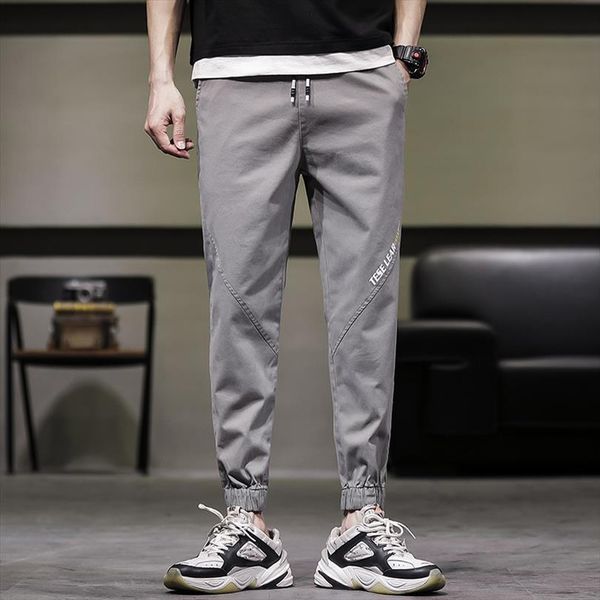 boys summer tie trousers korean women pant version of loose overalls nine points casual men, Black
boys summer tie trousers korean women pant version of loose overalls nine points casual men, Black