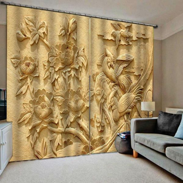 curtain & drapes relief 3d luxury blackout window living room retro yellow curtains stereoscopic
curtain & drapes relief 3d luxury blackout window living room retro yellow curtains stereoscopic
