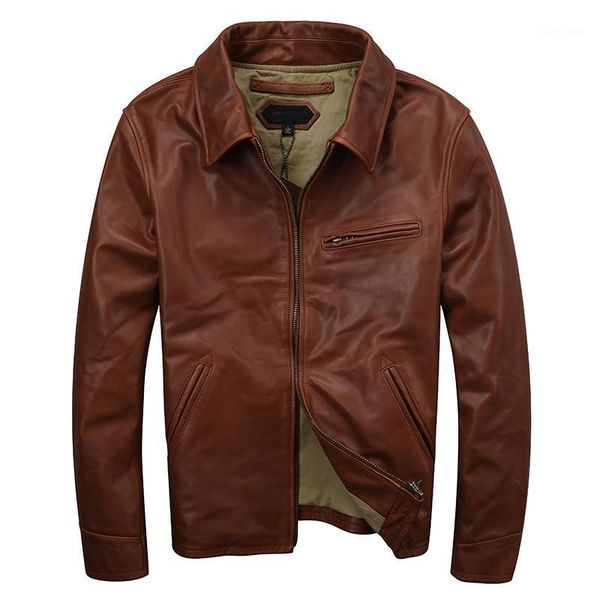 men's leather & faux 2021 dark brown men american casual style jacket plus size xxxl genuine cowhide autumn slim fit natural coat, Black
men's leather & faux 2021 dark brown men american casual style jacket plus size xxxl genuine cowhide autumn slim fit natural coat, Black