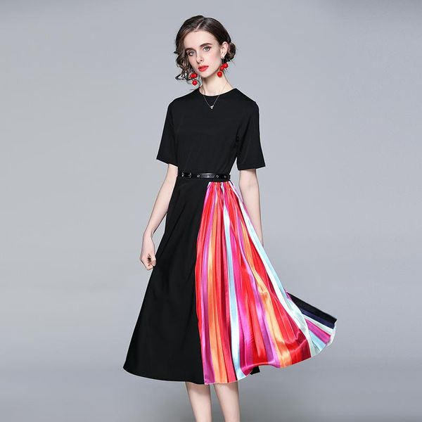 casual dresses zuoman women spring & summer elegant dress festa long vintage party robe femme patchwork designer a-line vestido, Black;gray
casual dresses zuoman women spring & summer elegant dress festa long vintage party robe femme patchwork designer a-line vestido, Black;gray