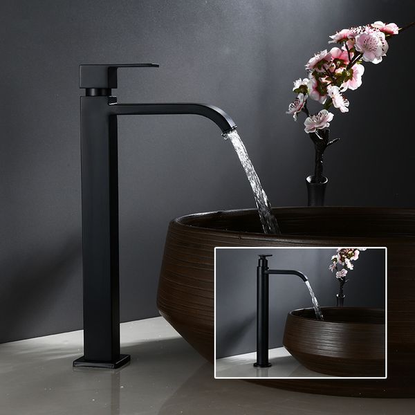 bathroom sink faucets basin only cold black tap tall 304 stainless steel for water 3nxm
bathroom sink faucets basin only cold black tap tall 304 stainless steel for water 3nxm