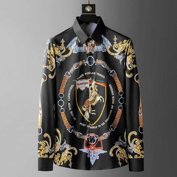 luxury shirts men spring long sleeve casual slim shirt men business dress streetwear social tuxedo chemise homme 210527, White;black
luxury shirts men spring long sleeve casual slim shirt men business dress streetwear social tuxedo chemise homme 210527, White;black